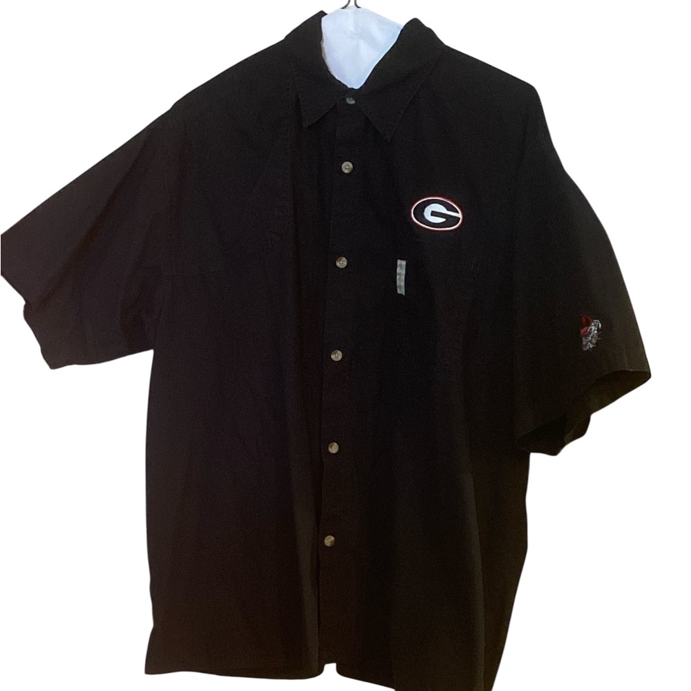 Men’s Columbia Georgia Bulldogs Team PHG Button Down Shirt